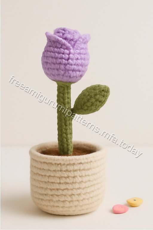 Amigurumi Love Planters Free Pattern