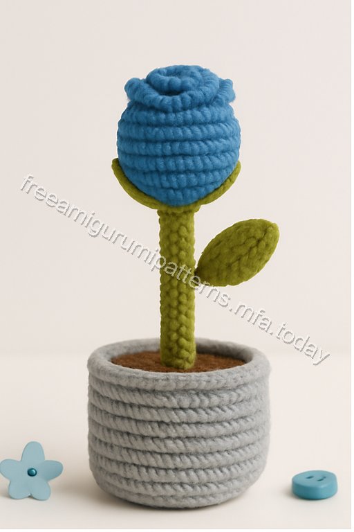 Amigurumi Love Planters Free Pattern