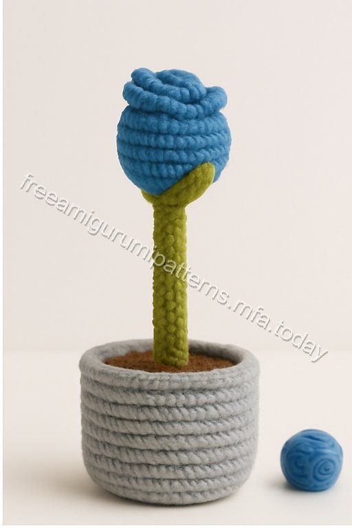 Amigurumi Love Planters Free Pattern