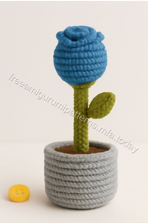 Amigurumi Love Planters Free Pattern