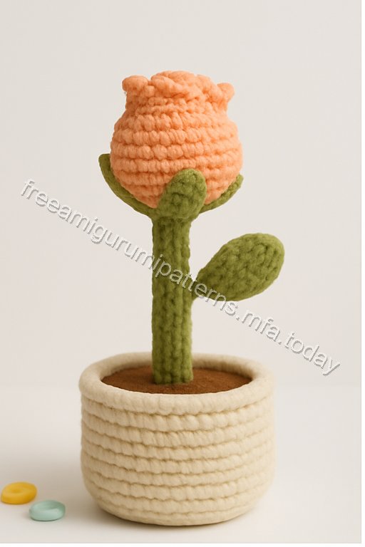 Amigurumi Love Planters Free Pattern