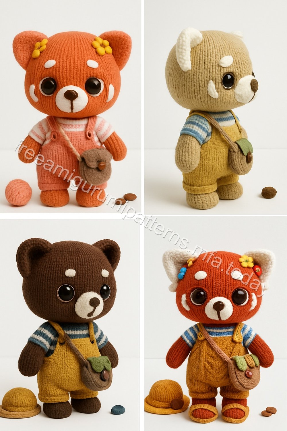 Amigurumi Red Panda Free Pattern