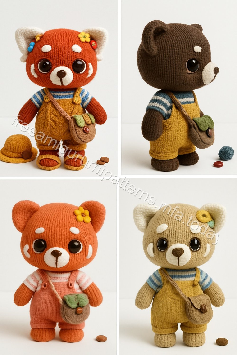 Amigurumi Red Panda Free Pattern