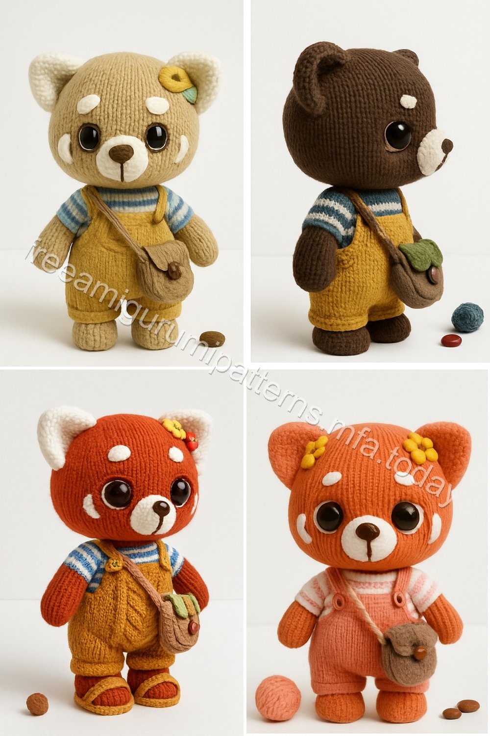 Amigurumi Red Panda Free Pattern