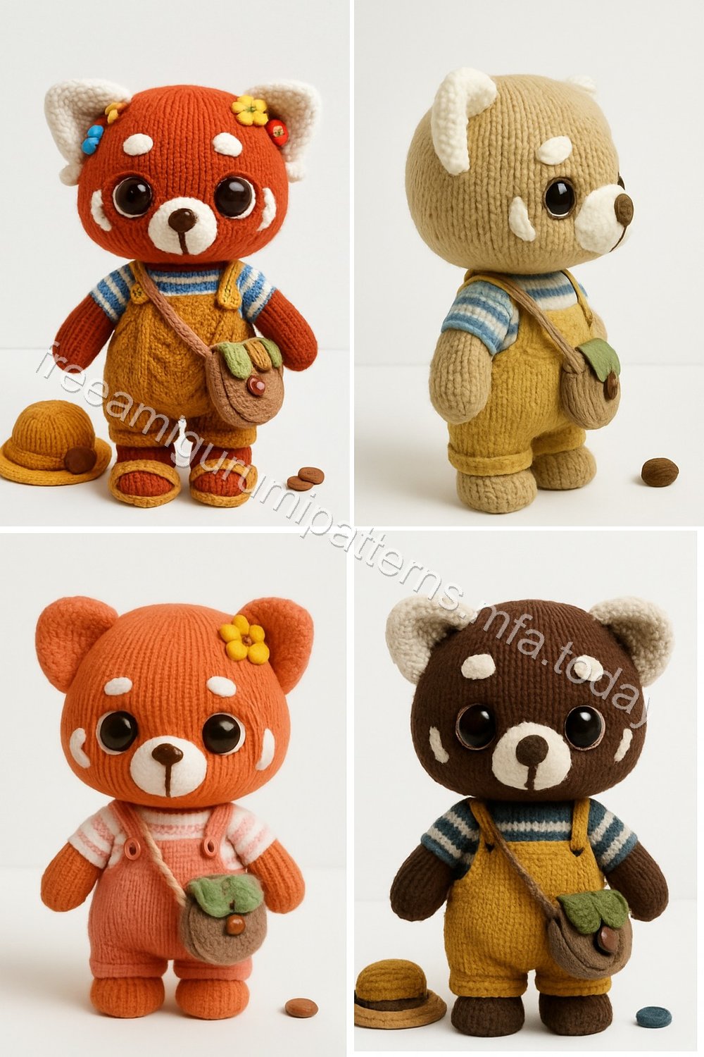 Amigurumi Red Panda Free Pattern