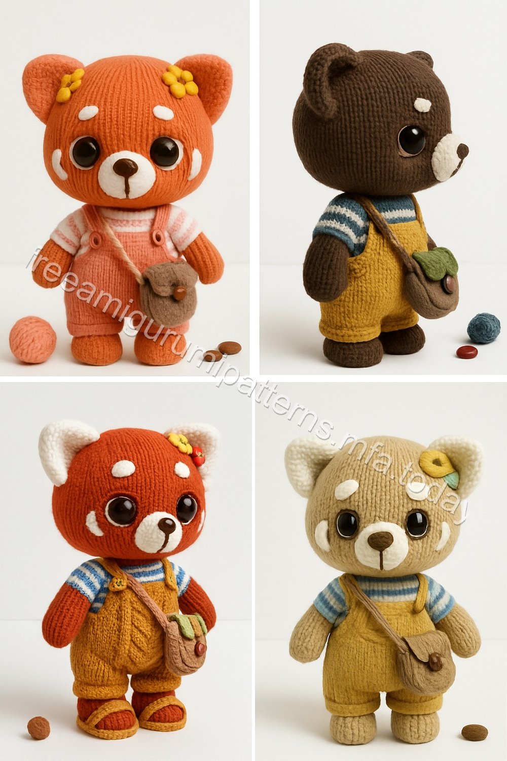 Amigurumi Red Panda Free Pattern