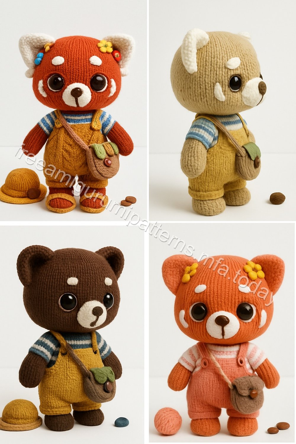 Amigurumi Red Panda Free Pattern