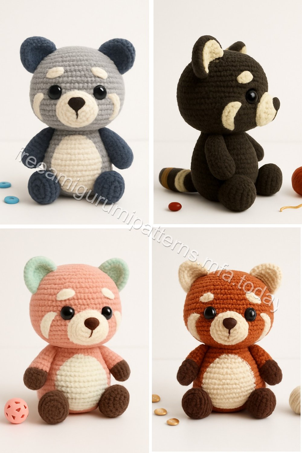 Amigurumi Red Panda Free Pattern