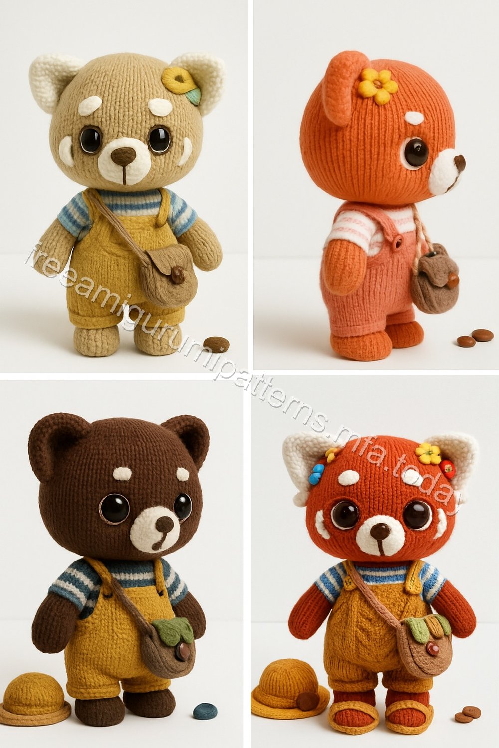 Amigurumi Red Panda Free Pattern