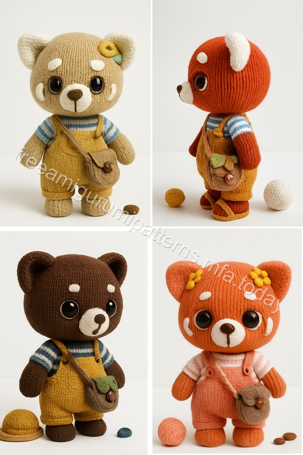 Amigurumi Red Panda Free Pattern