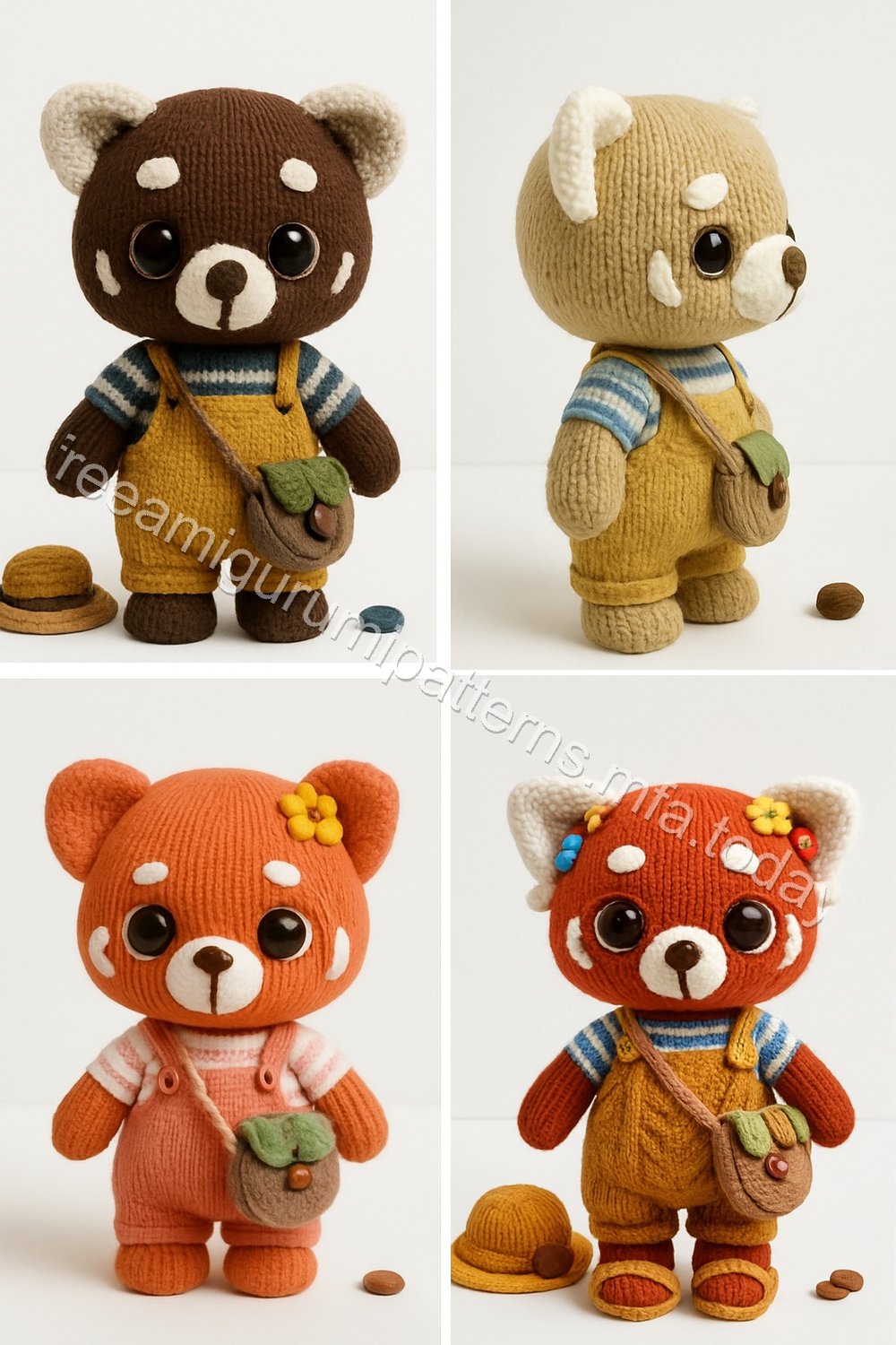Amigurumi Red Panda Free Pattern