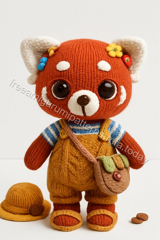 Amigurumi Red Panda Free Pattern