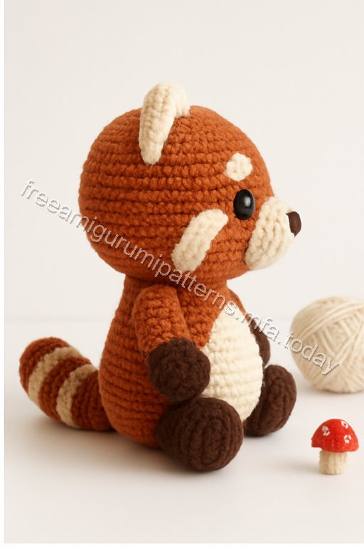 Amigurumi Red Panda Free Pattern
