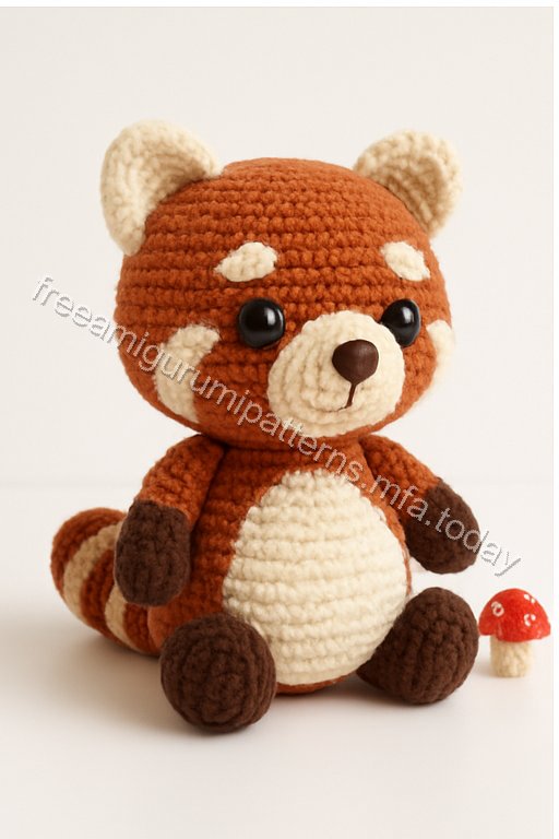 Amigurumi Red Panda Free Pattern