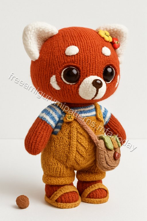 Amigurumi Red Panda Free Pattern