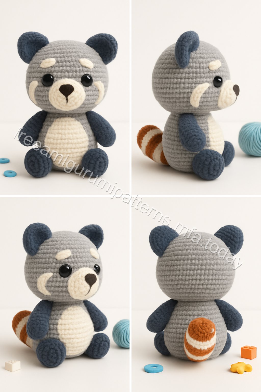 Amigurumi Red Panda Free Pattern
