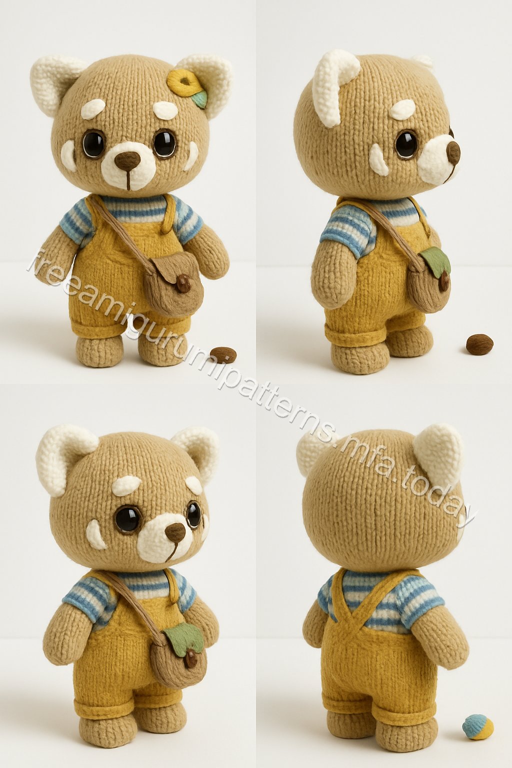 Amigurumi Red Panda Free Pattern