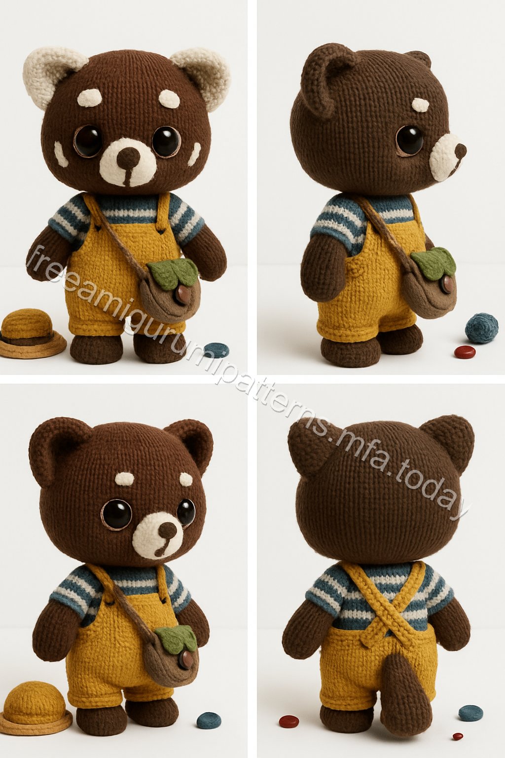 Amigurumi Red Panda Free Pattern
