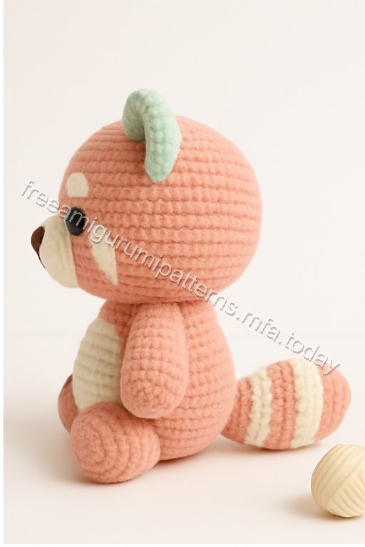 Amigurumi Red Panda Free Pattern