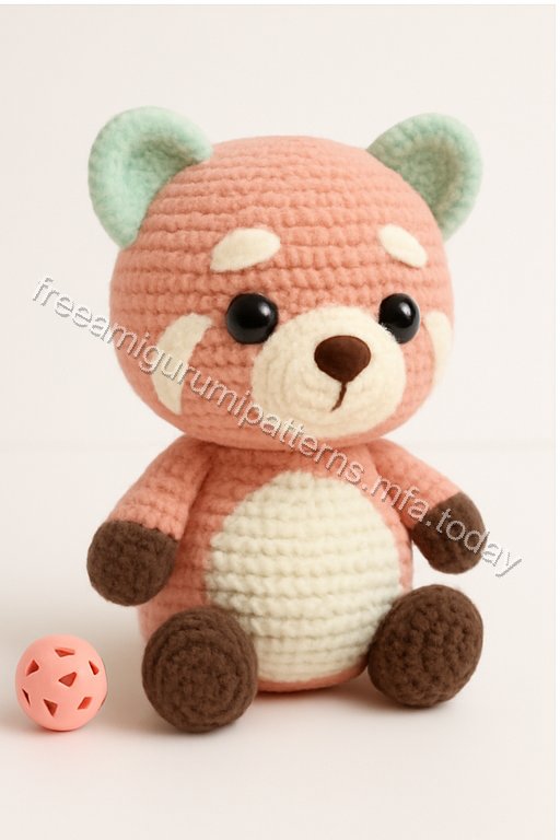 Amigurumi Red Panda Free Pattern