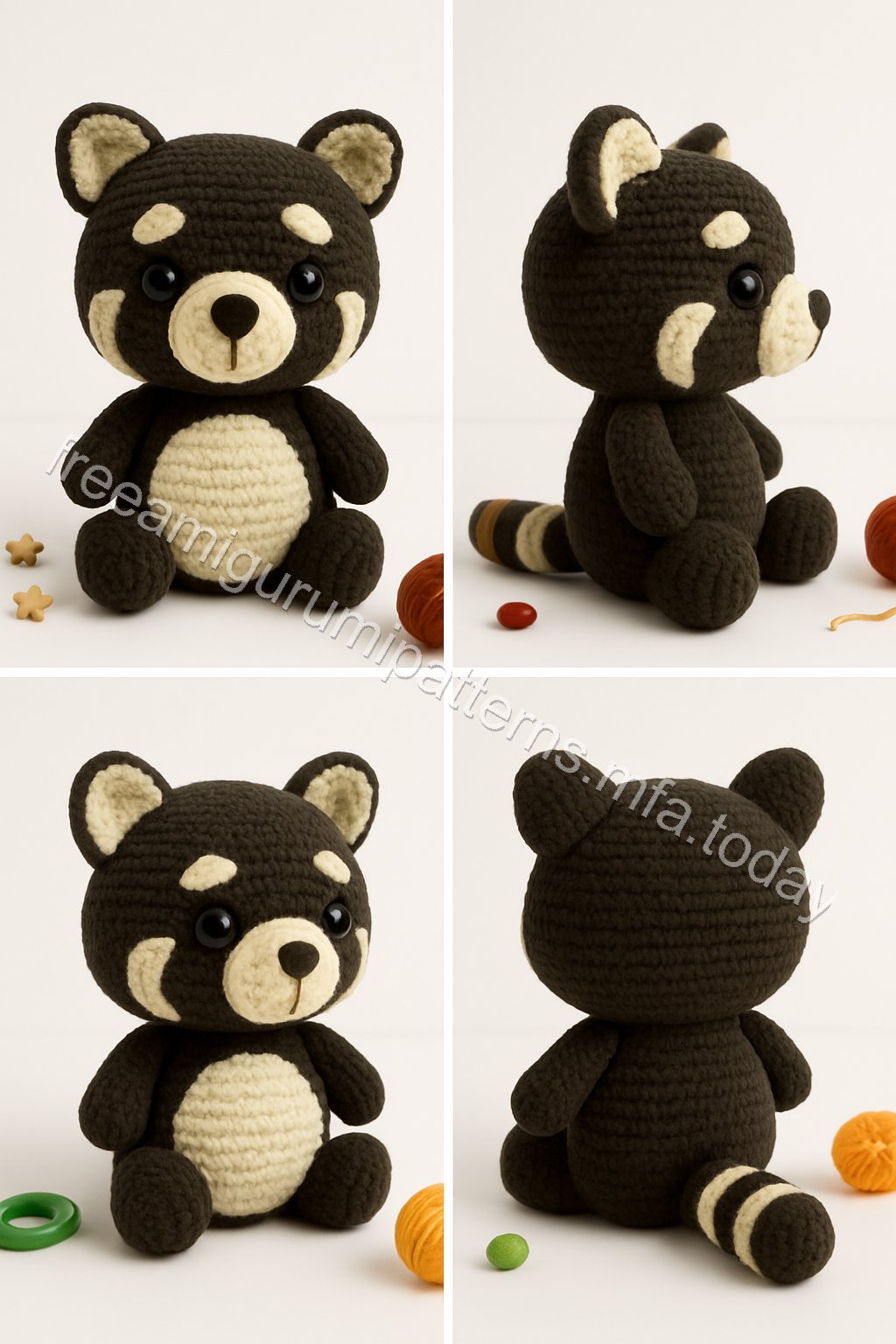 Amigurumi Red Panda Free Pattern