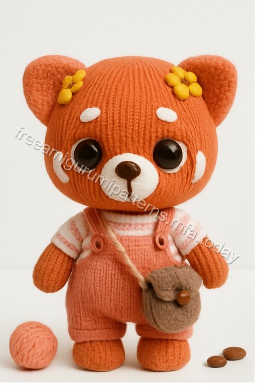 Amigurumi Red Panda Free Pattern