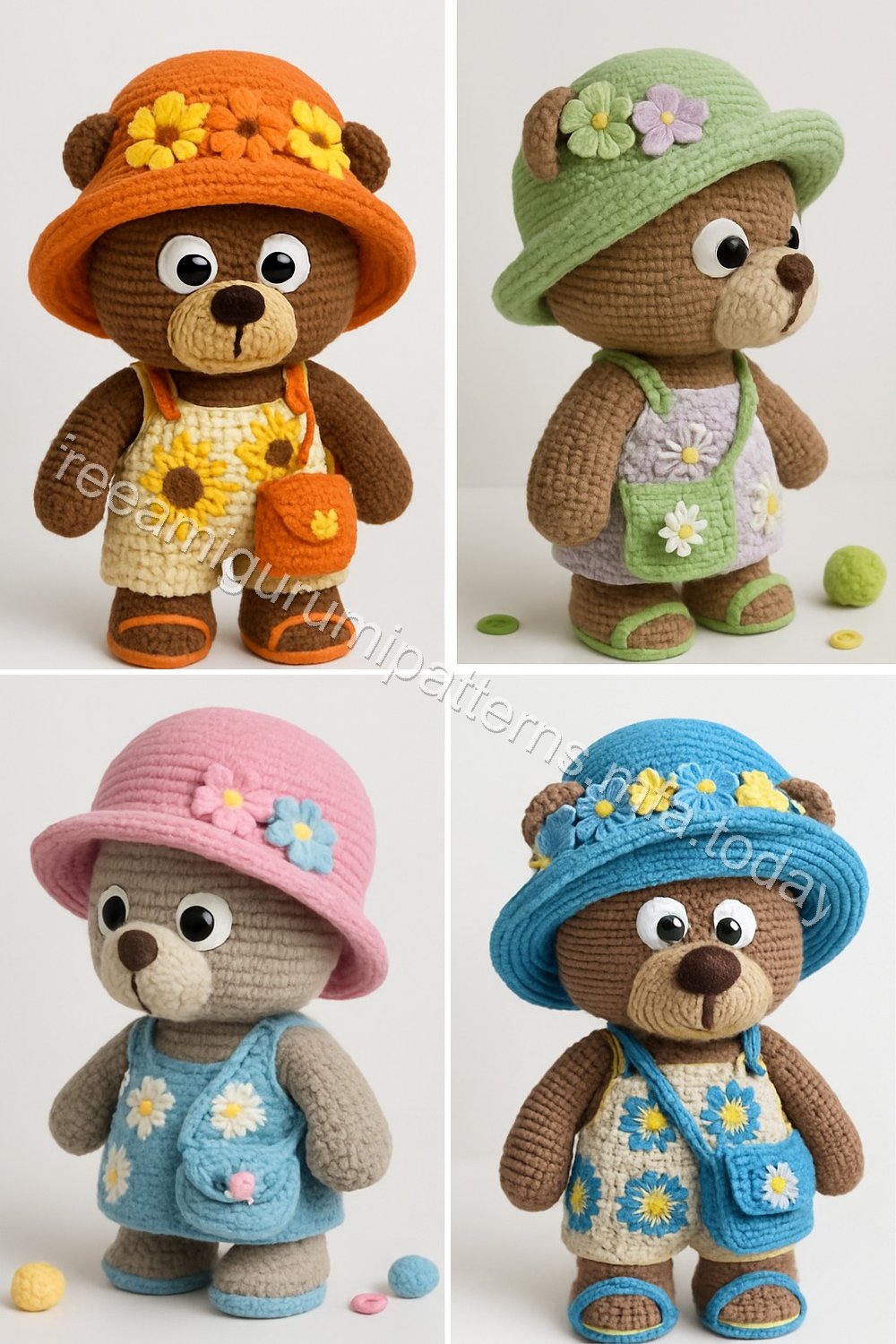 Amigurumi Teddy Bear Free Pattern