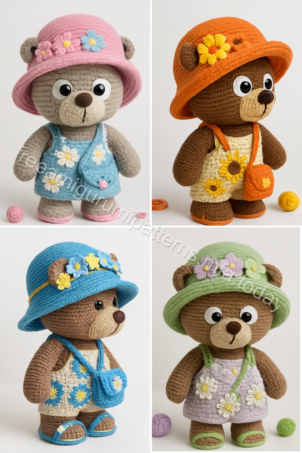 Amigurumi Teddy Bear Free Pattern