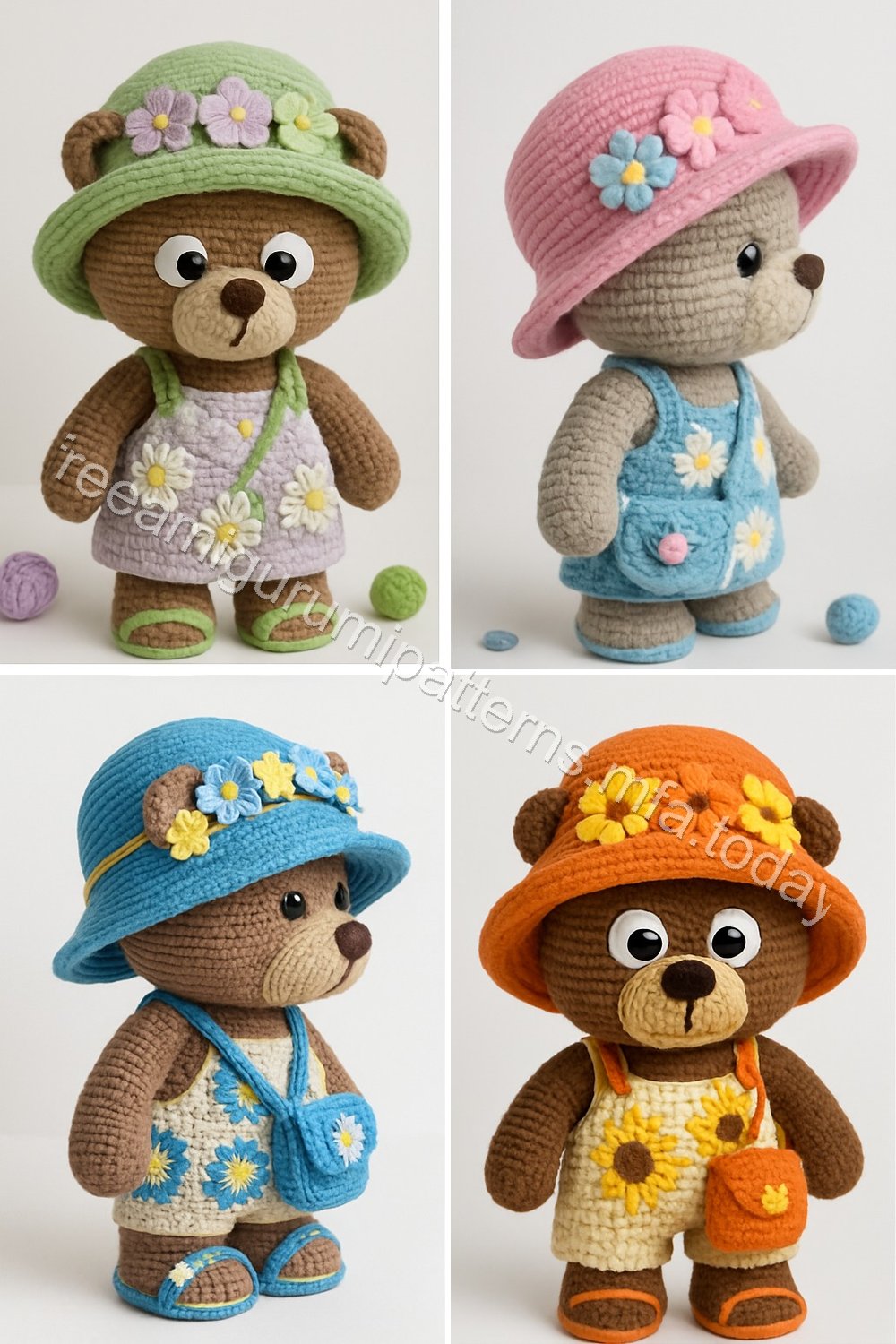 Amigurumi Teddy Bear Free Pattern