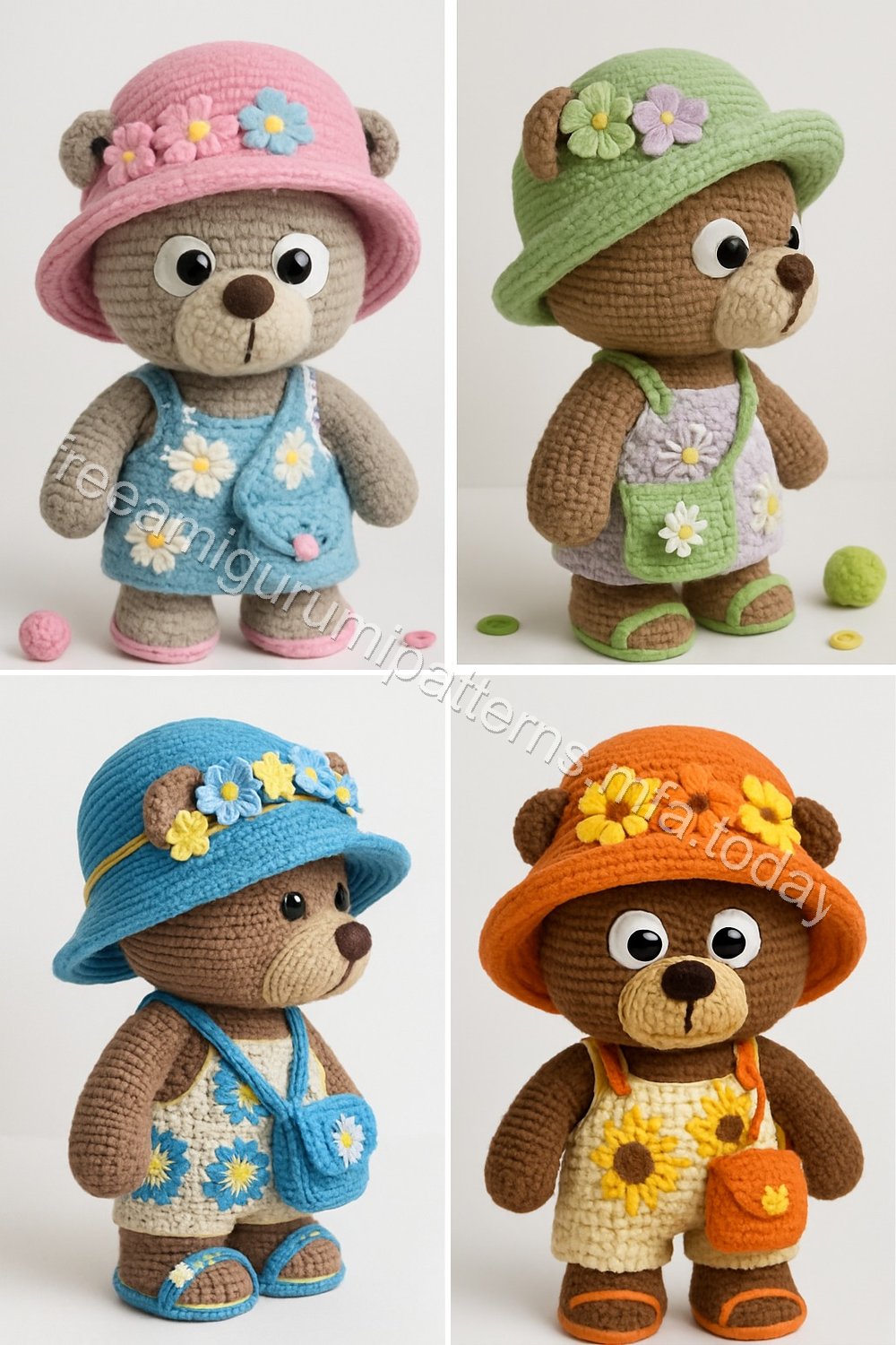 Amigurumi Teddy Bear Free Pattern