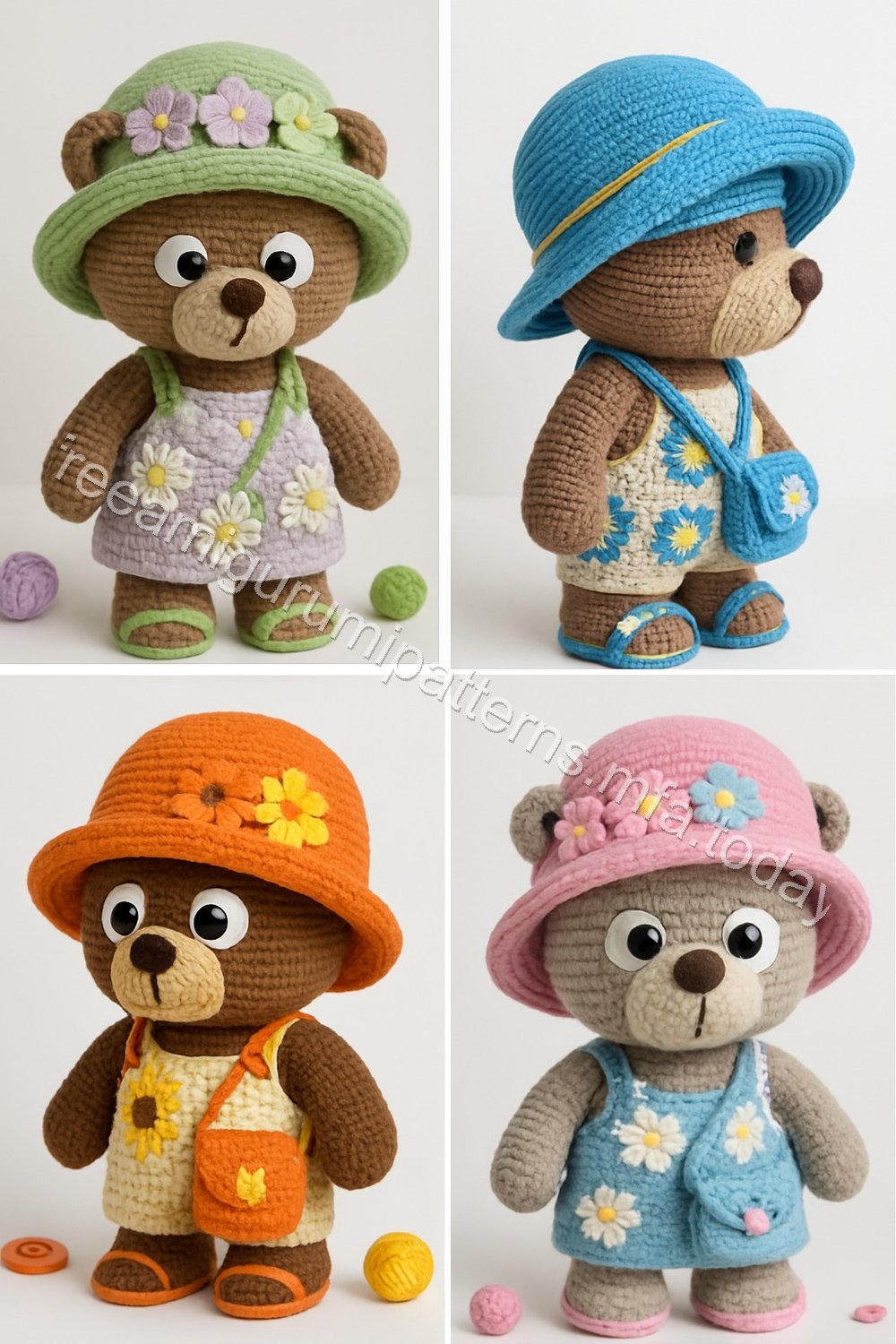 Amigurumi Teddy Bear Free Pattern