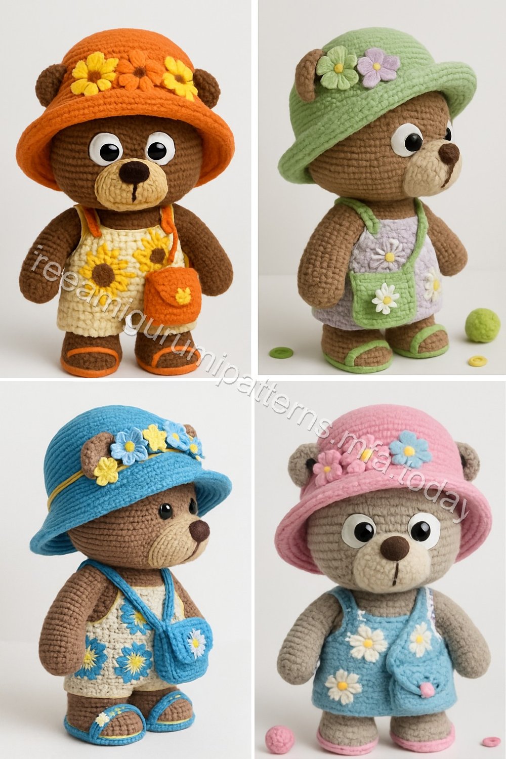 Amigurumi Teddy Bear Free Pattern