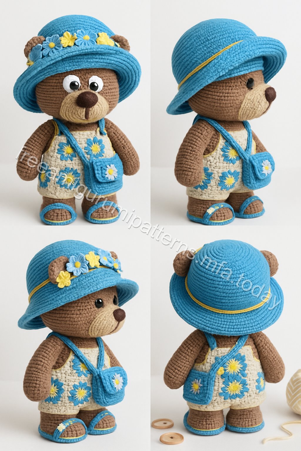 Amigurumi Teddy Bear Free Pattern