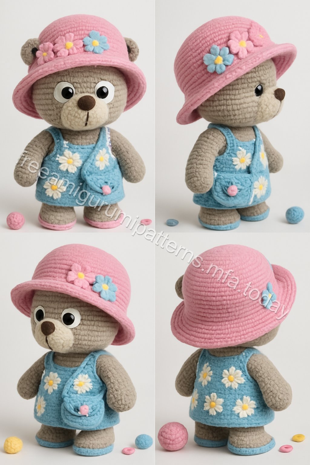 Amigurumi Teddy Bear Free Pattern