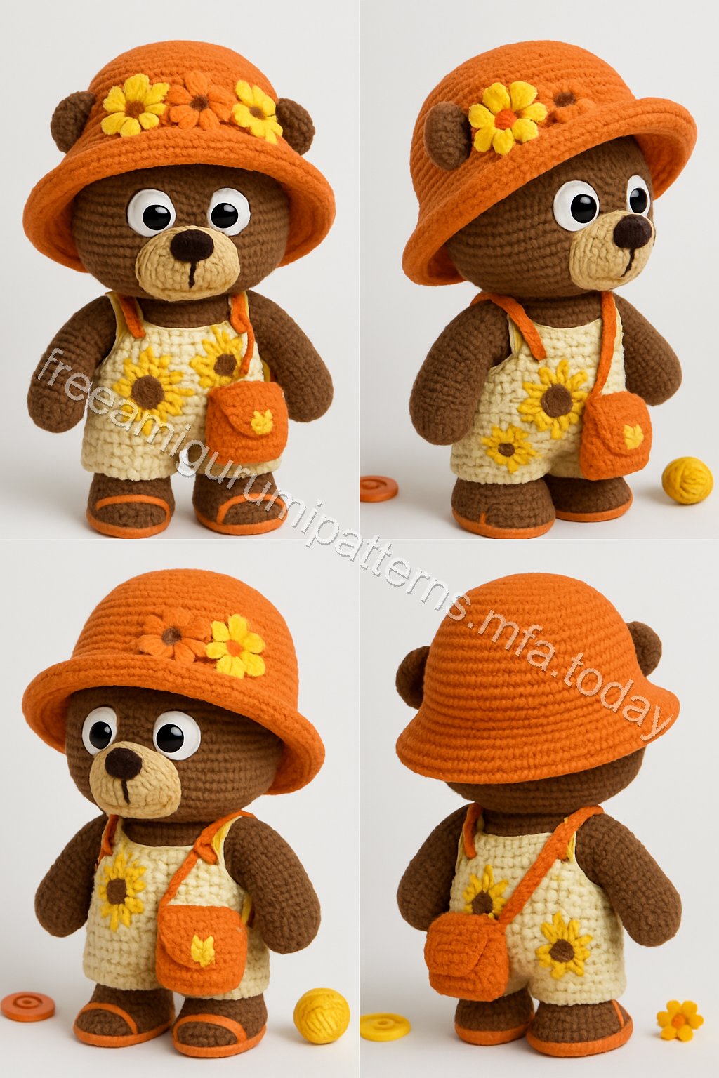 Amigurumi Teddy Bear Free Pattern