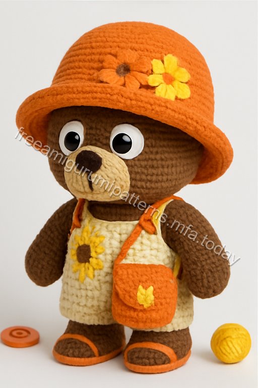 Amigurumi Teddy Bear Free Pattern