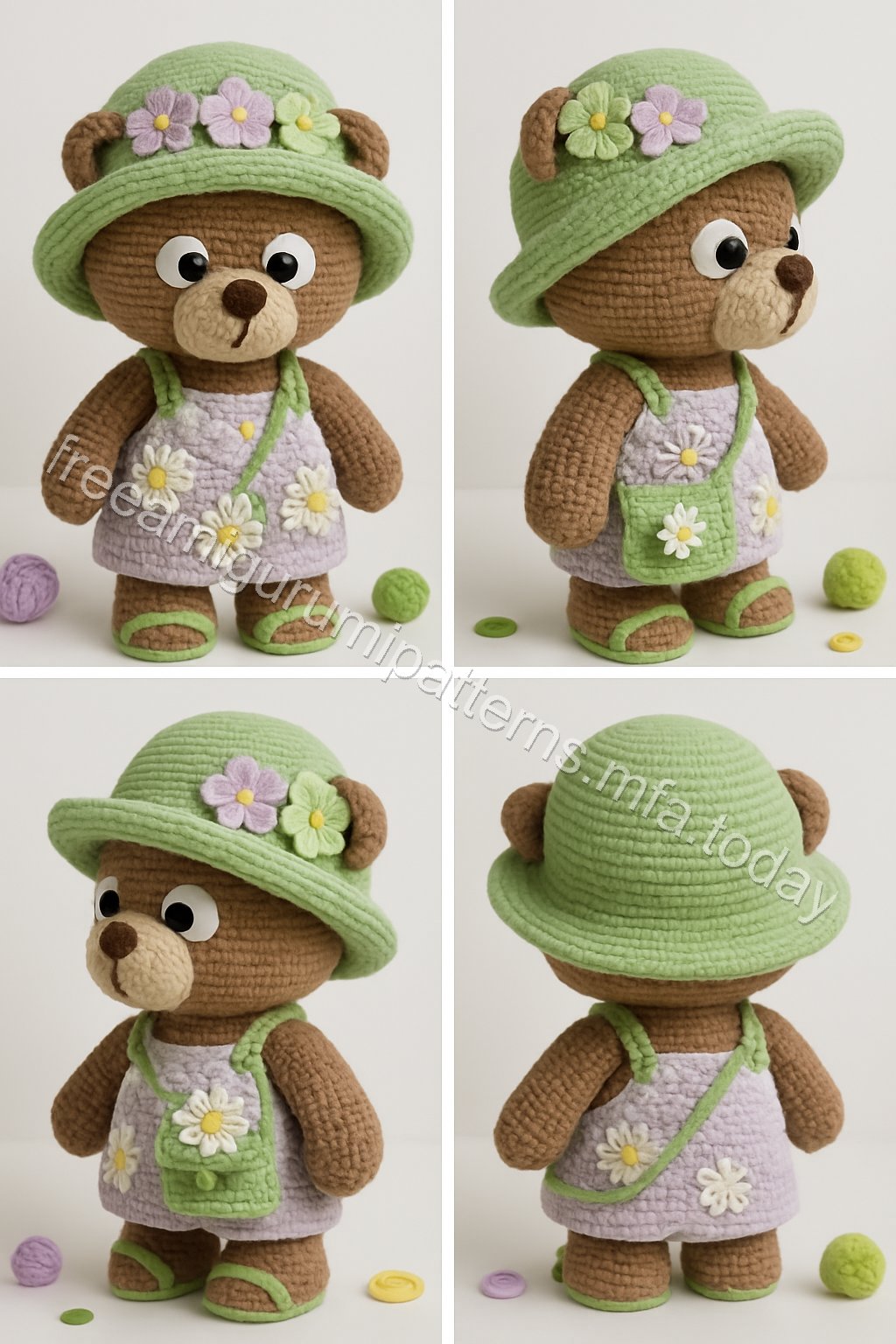 Amigurumi Teddy Bear Free Pattern