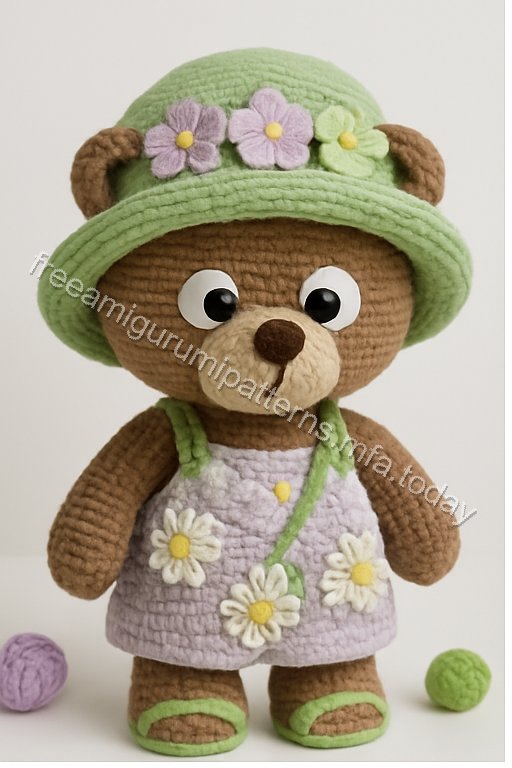 Amigurumi Teddy Bear Free Pattern