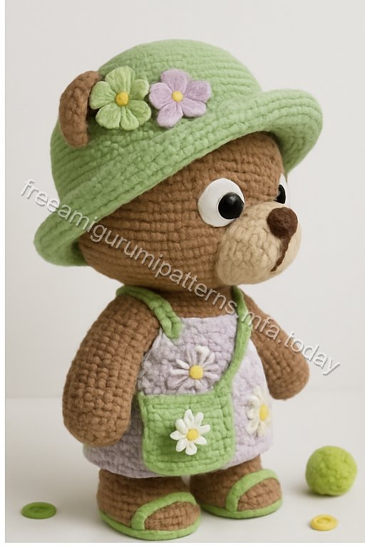Amigurumi Teddy Bear Free Pattern