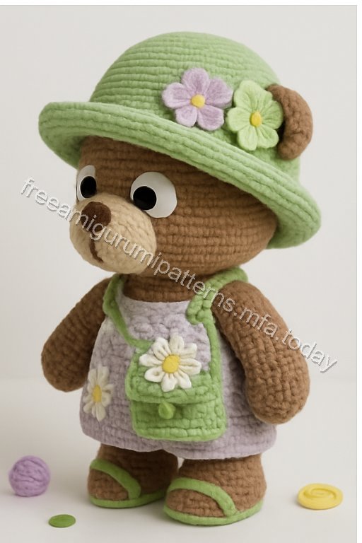 Amigurumi Teddy Bear Free Pattern