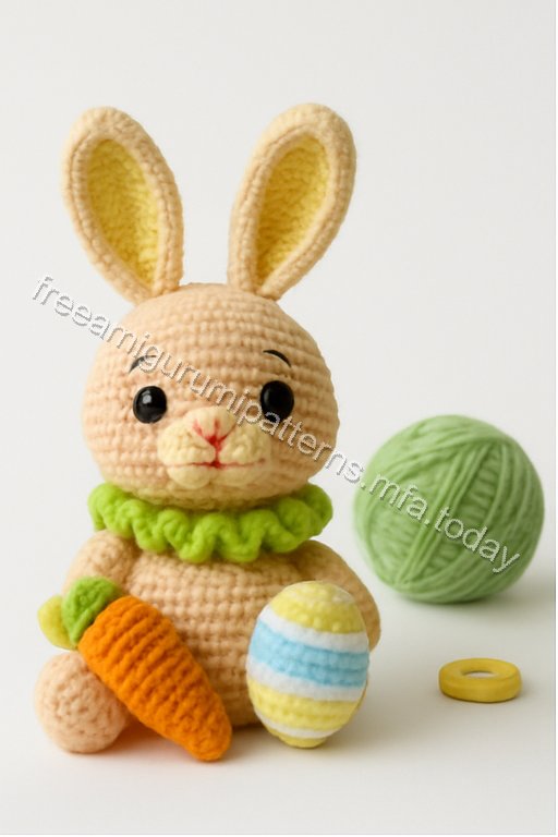 Amigurumi Spring Harvest Trio Free Pattern