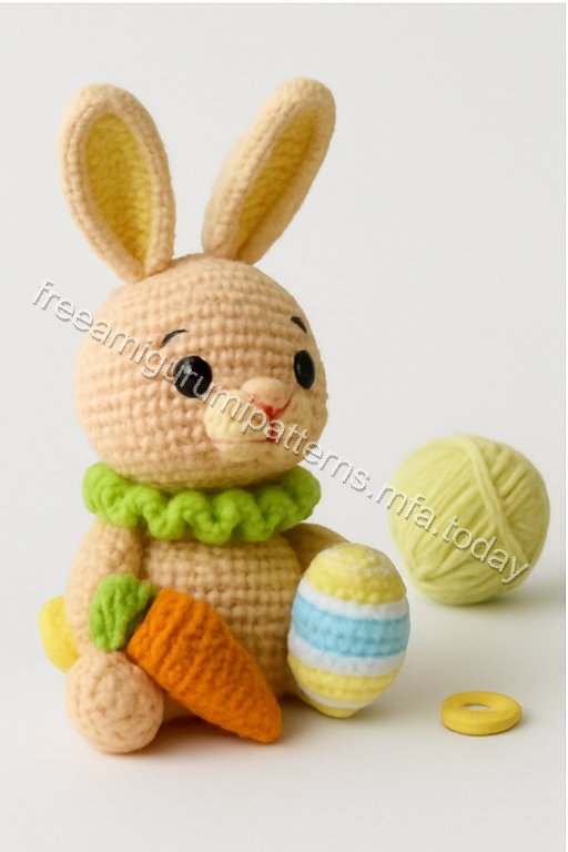 Amigurumi Spring Harvest Trio Free Pattern