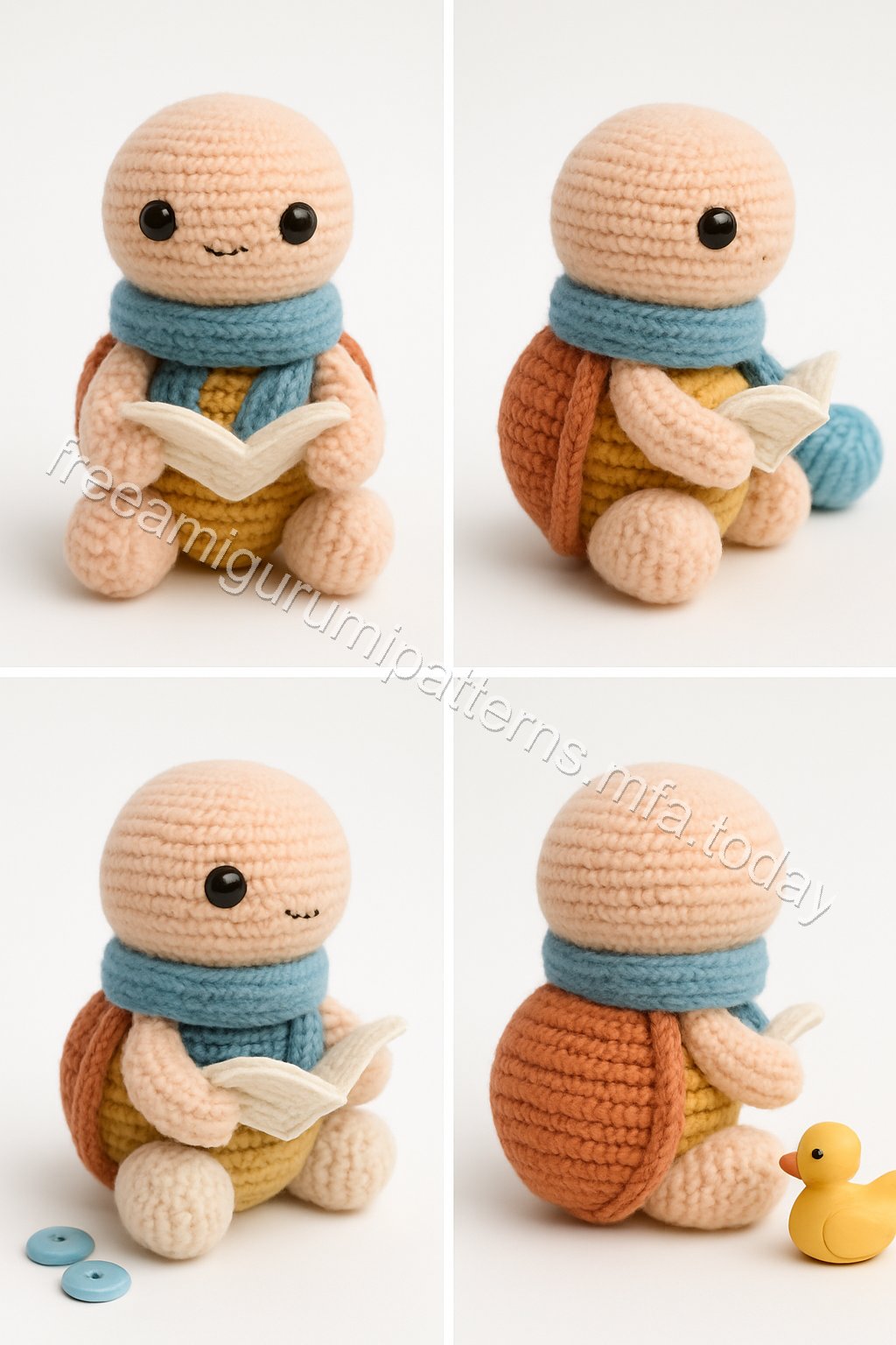 Amigurumi Turtle Free Pattern