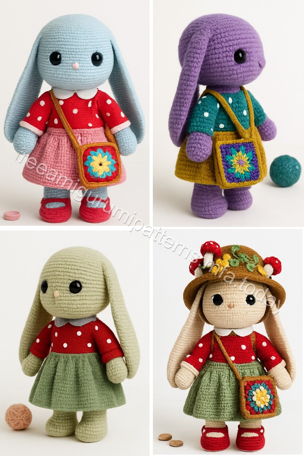 Amigurumi Bunny Free Pattern