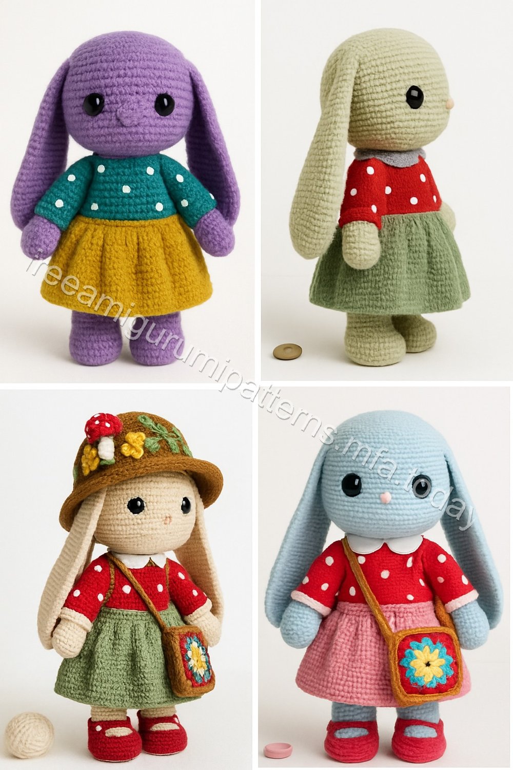 Amigurumi Bunny Free Pattern