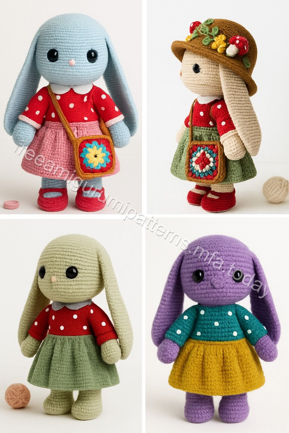 Amigurumi Bunny Free Pattern