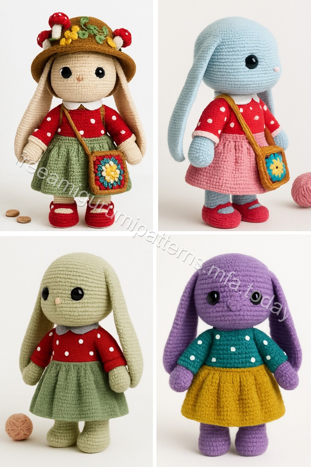 Amigurumi Bunny Free Pattern