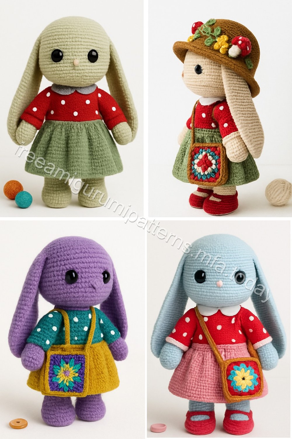 Amigurumi Bunny Free Pattern