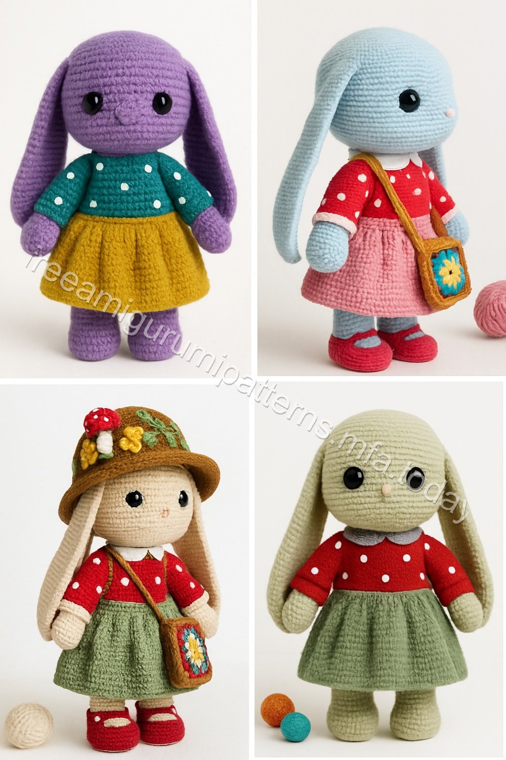 Amigurumi Bunny Free Pattern