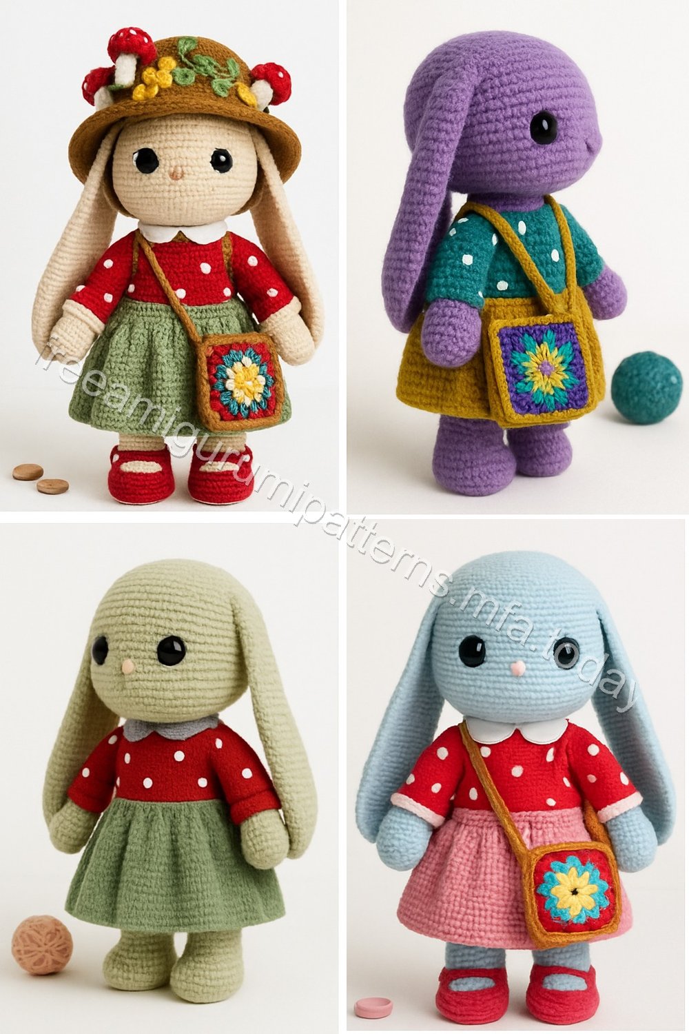Amigurumi Bunny Free Pattern